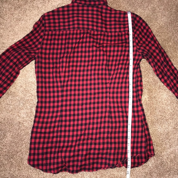 Jcrew Buffalo plaid flannel - Picture 6 of 8